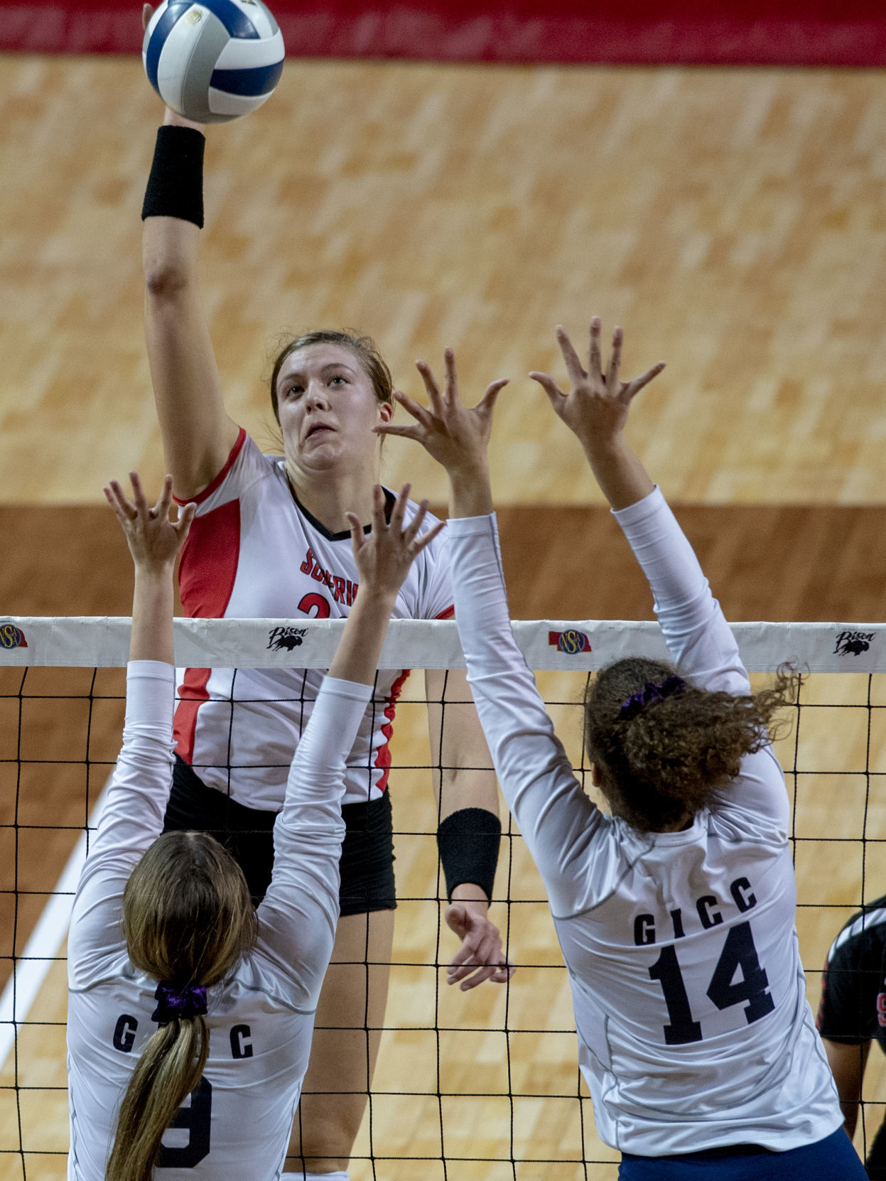 C-2 state volleyball, GICC vs. Superior 11.8